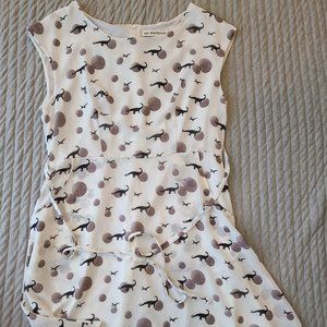 Super cute Dinosaur dress with pockets!!! size M